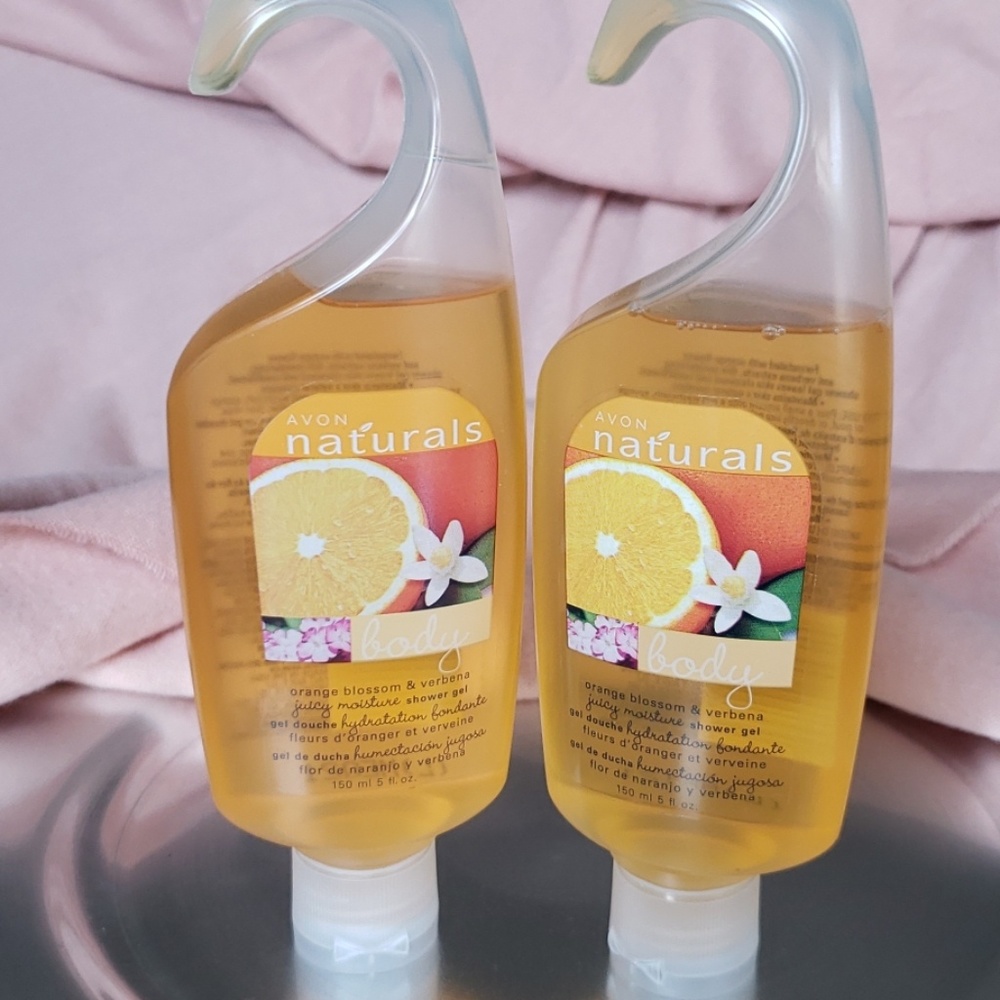 Avon Naturals Orange Blossom & Verbena shower gel